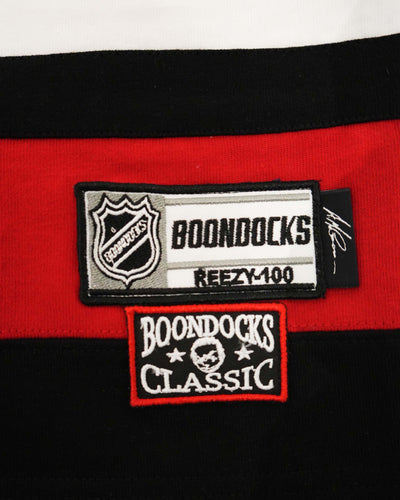 The Boondocks - Riley Hockey Black Knit Jersey Crewneck