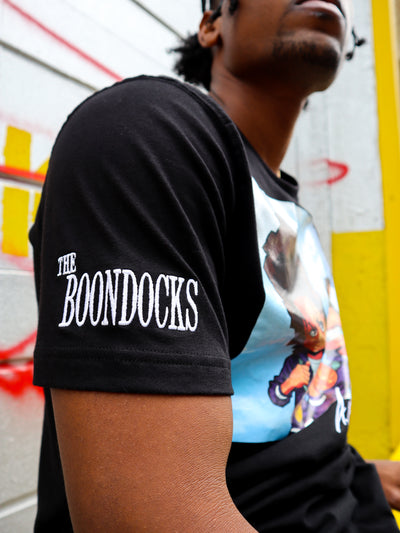 deKryptic x The Boondocks - Olympians Black T-Shirt