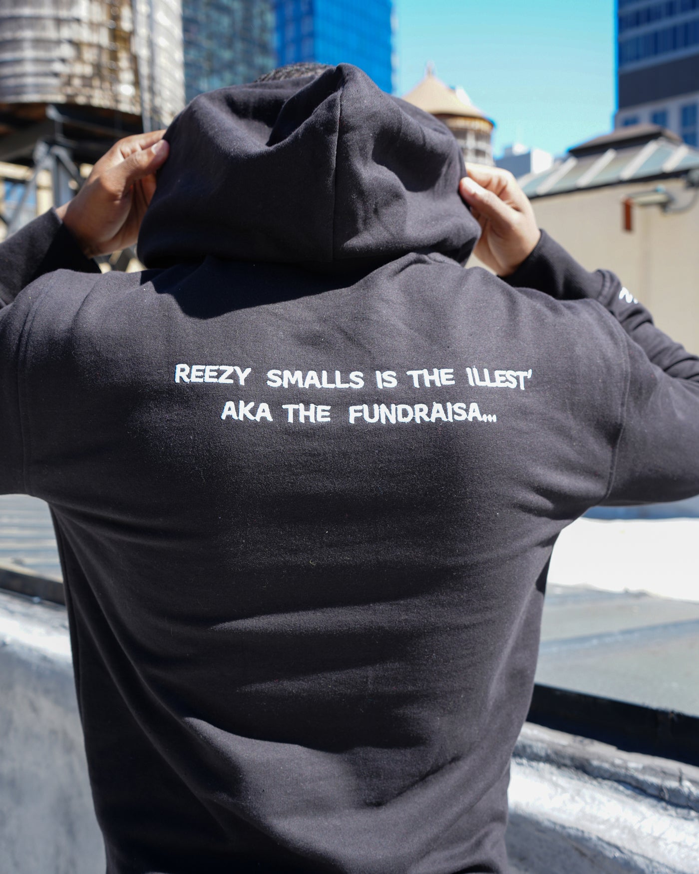 The Boondocks - Riley Smalls Black Knit Hoodie