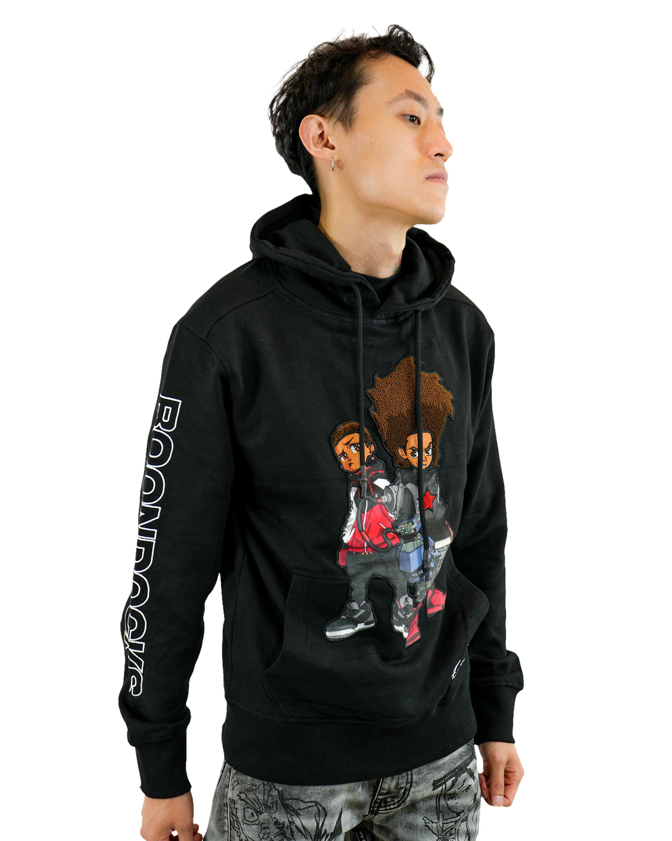 Dekryptik X The Boondocks Huey hot Hoodie