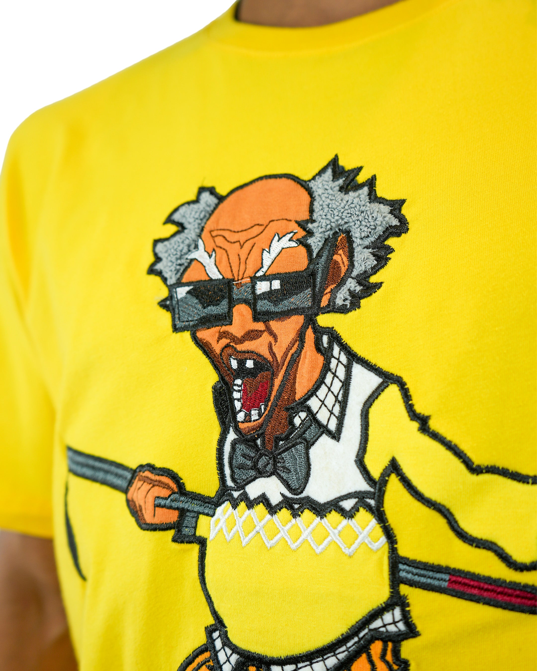 The Boondocks - Colonel Stinkmeaner Yellow Knit T-Shirt