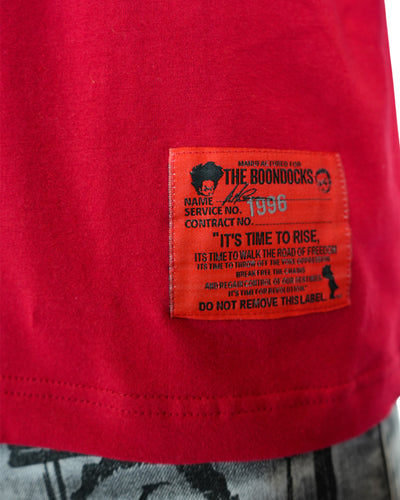 The Boondocks - Future Huey & Riley Red Knit T-Shirt