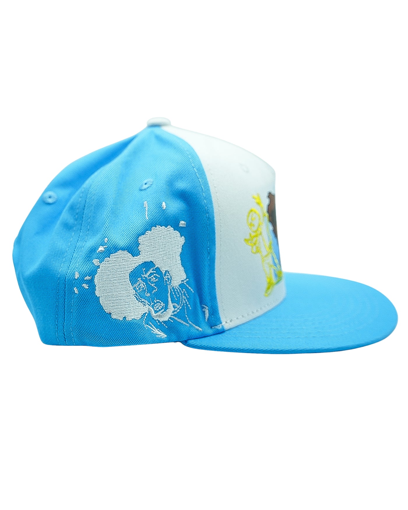 The Boondocks Gold Winners N.C Blue Snapback Hat