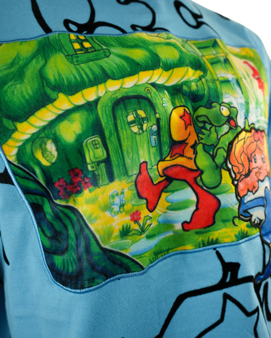 Mark Bodē Cheech & The Lizard Of Oz NC Blue T-Shirt