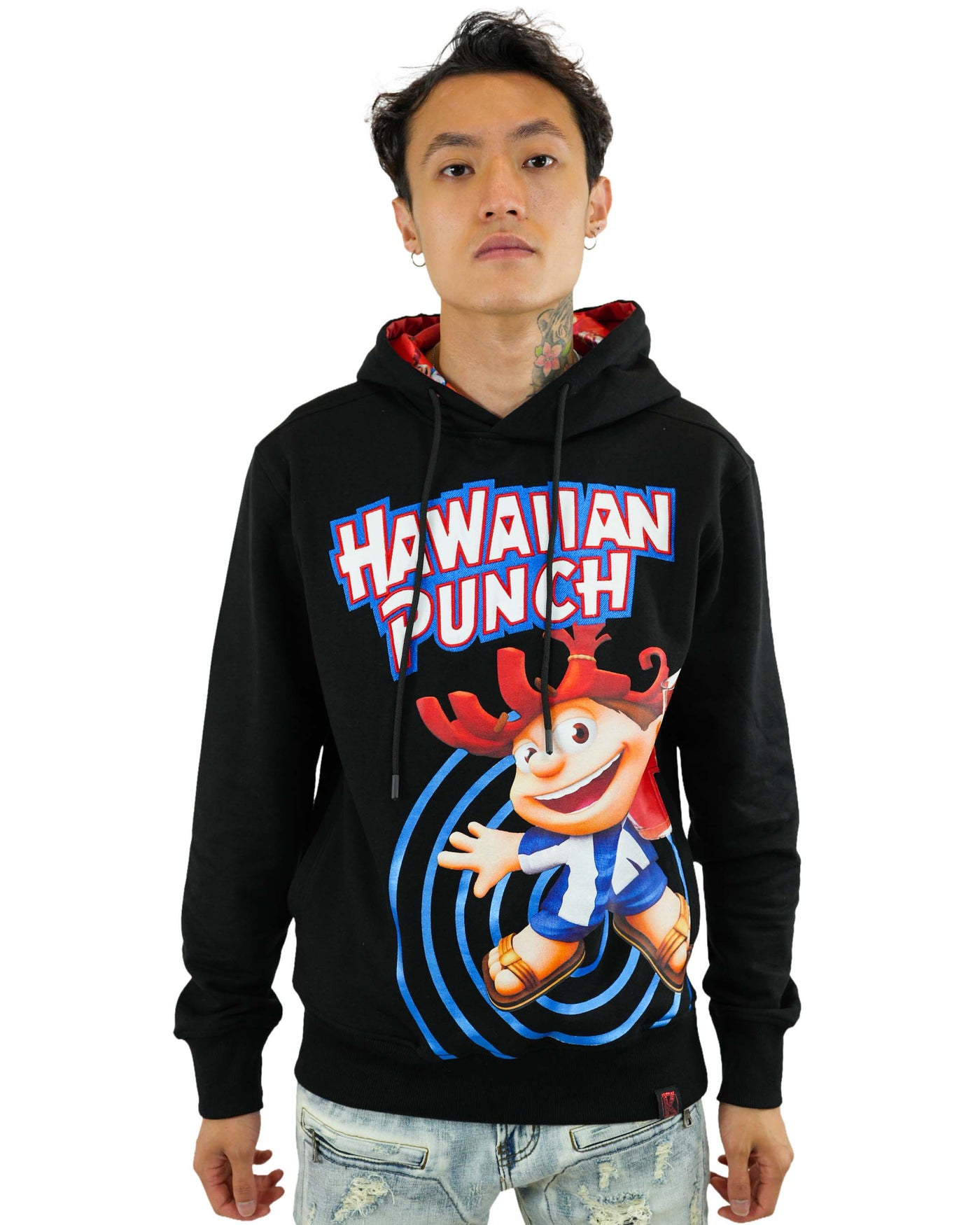 Hawaiian Punch® Black Knit Hoodie