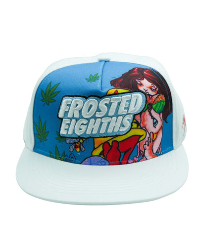 Mark Bodē Frosted Eighths White Snapback Hat