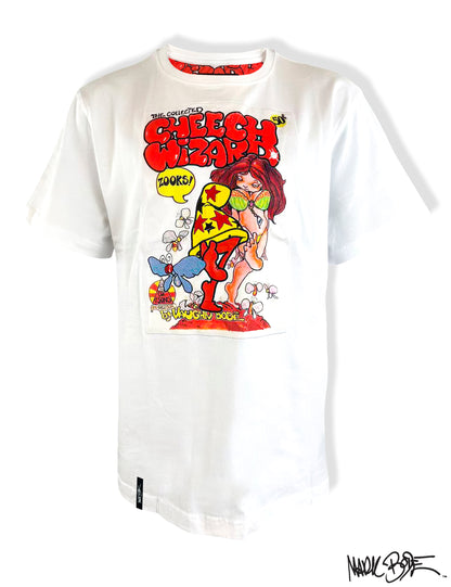 Mark Bodē Cheech Wizard camiseta blanca