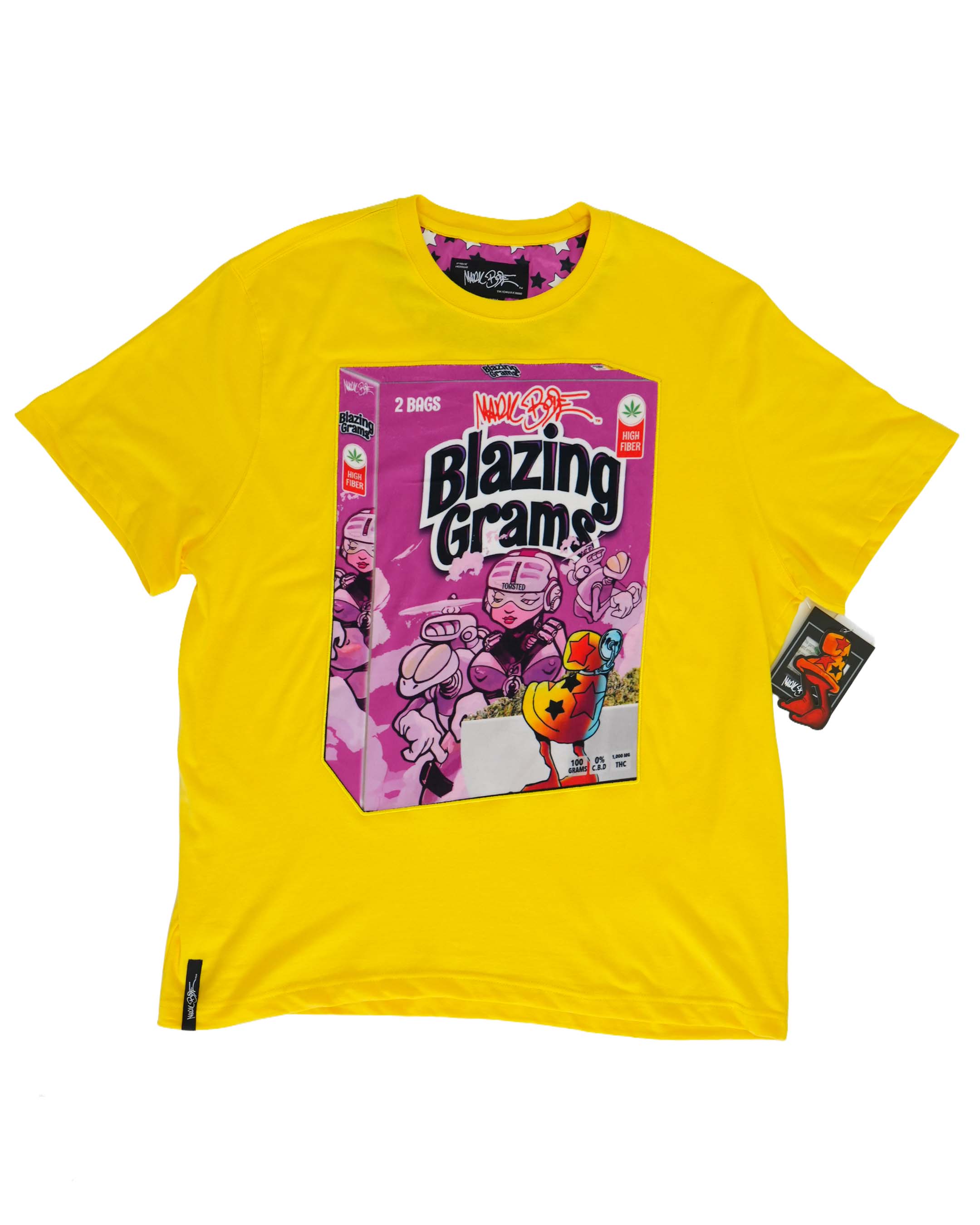 Mark Bodē Blazing Grams camiseta amarilla