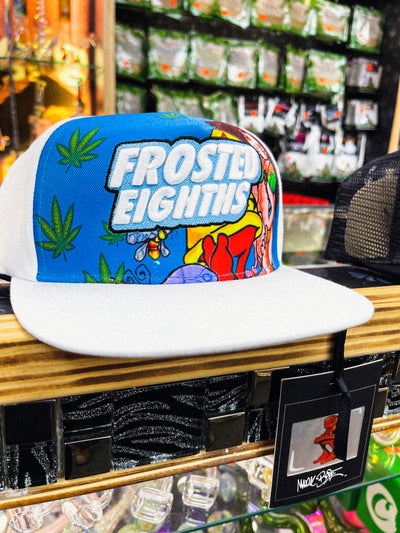 Mark Bodē Frosted Eighths White Snapback Hat