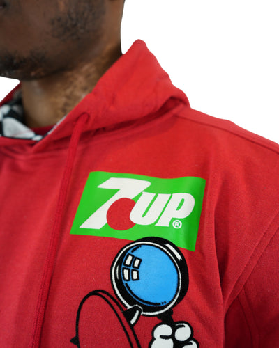 7UP® Red Knit Hoodie