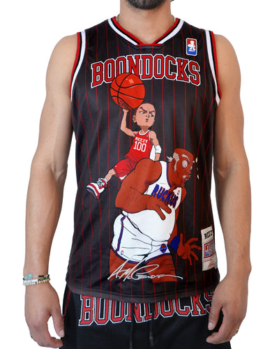 The Boondocks - Riley Dunk Basketball Black Jersey