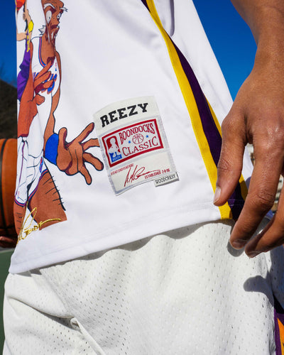 The Boondocks - Riley Dunk Basketball White Jersey
