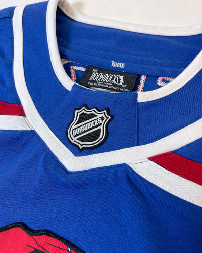 The Boondocks - Riley Hockey Blue Knit Jersey Tee