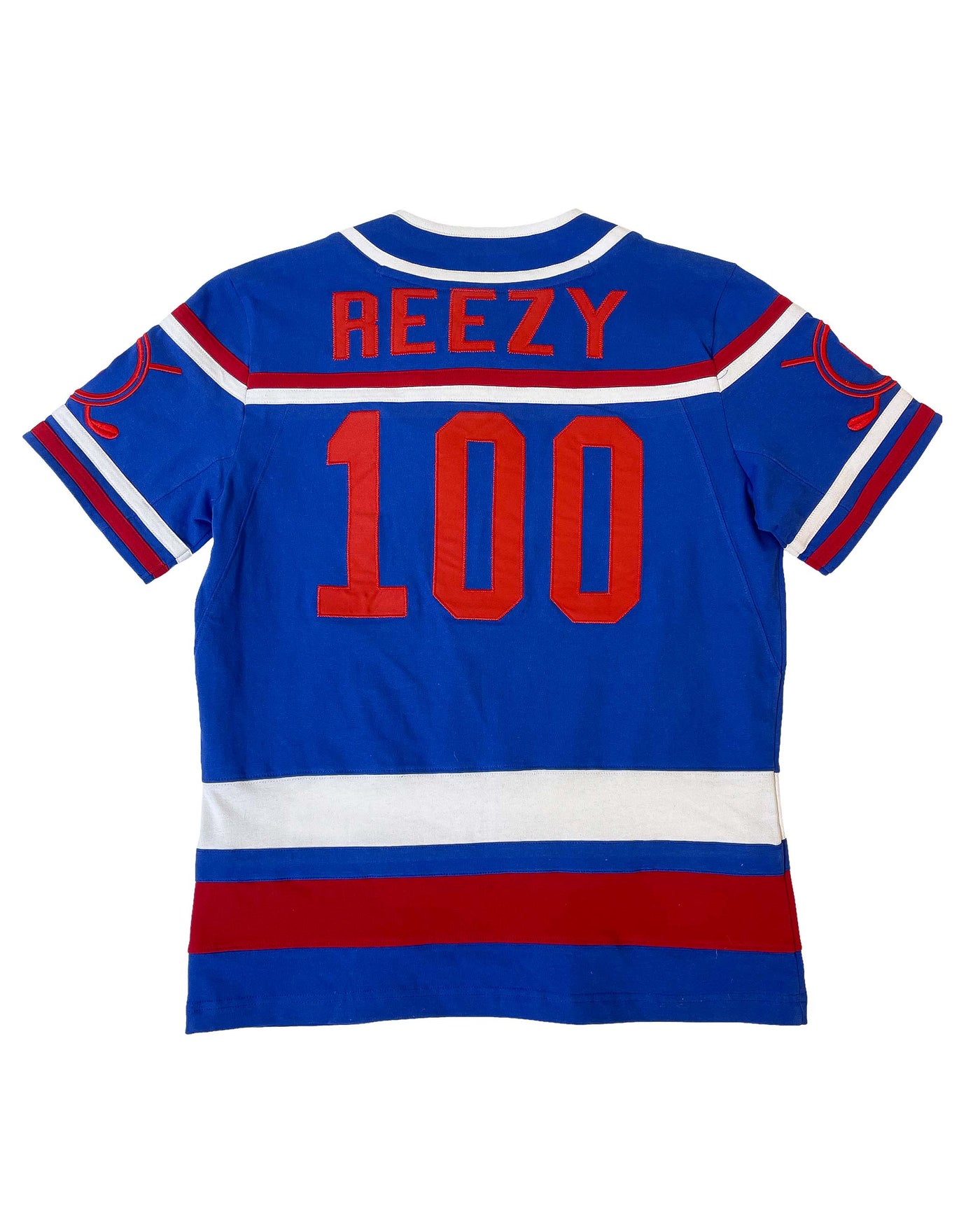The Boondocks - Riley Hockey Blue Knit Jersey Tee