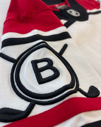 The Boondocks - Riley Hockey White Knit Jersey Tee