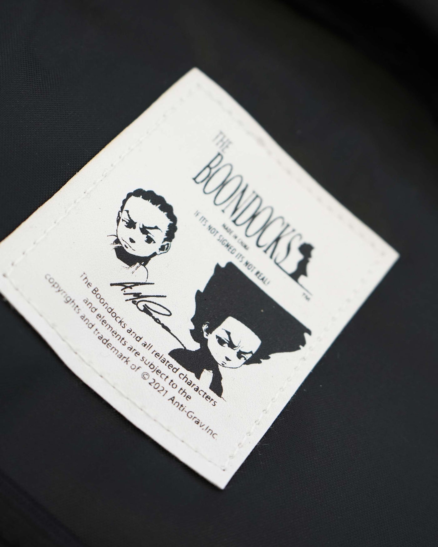 The Boondocks Huey Art Look Book Backpack