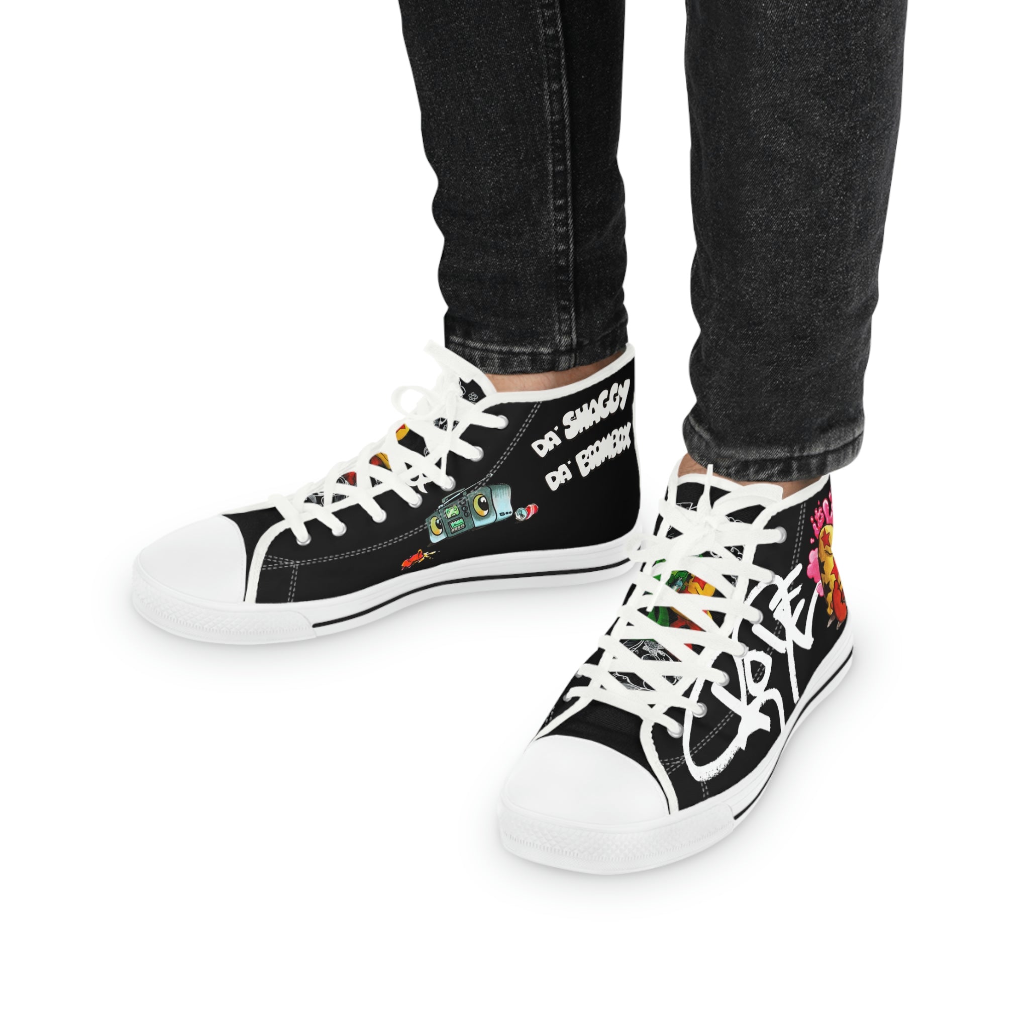 The "BODE CANVAS" Hi-Top Black #1