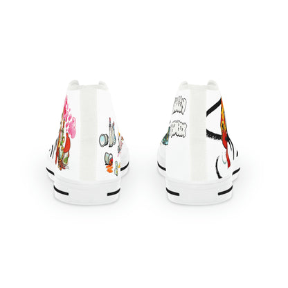 The "BODE CANVAS" Hi-Top White #1