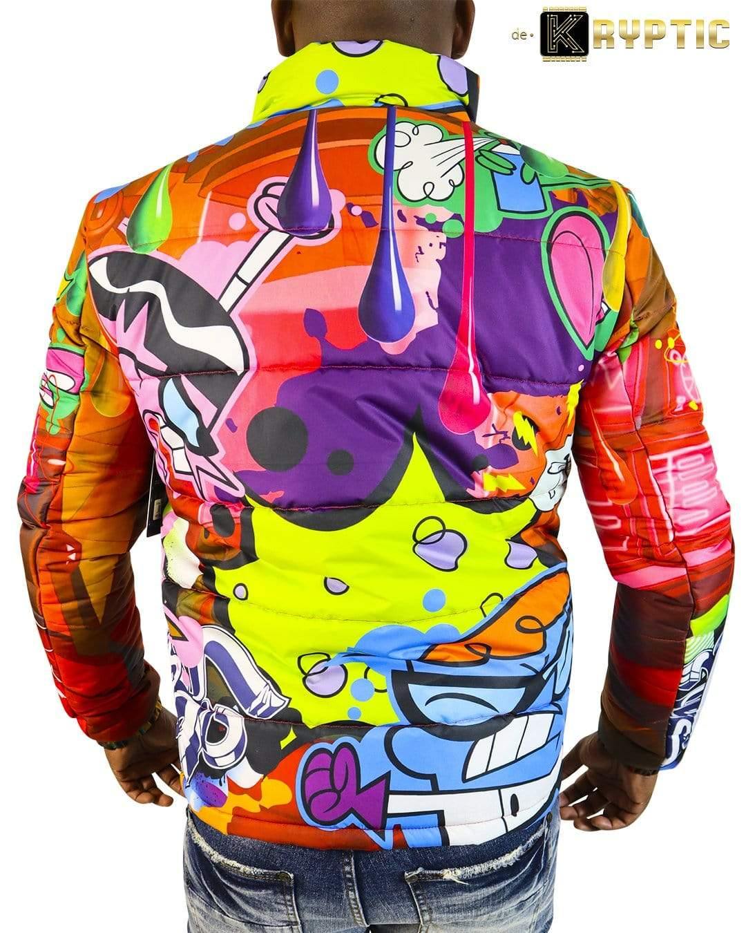 deKryptic x Dexter's Laboratory™ - Science Red Bubble Jacket - de•Kryptic