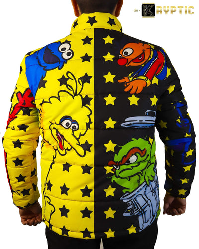 deKryptic x Sesame Street® - Big Bird Bubble Jacket - de•Kryptic