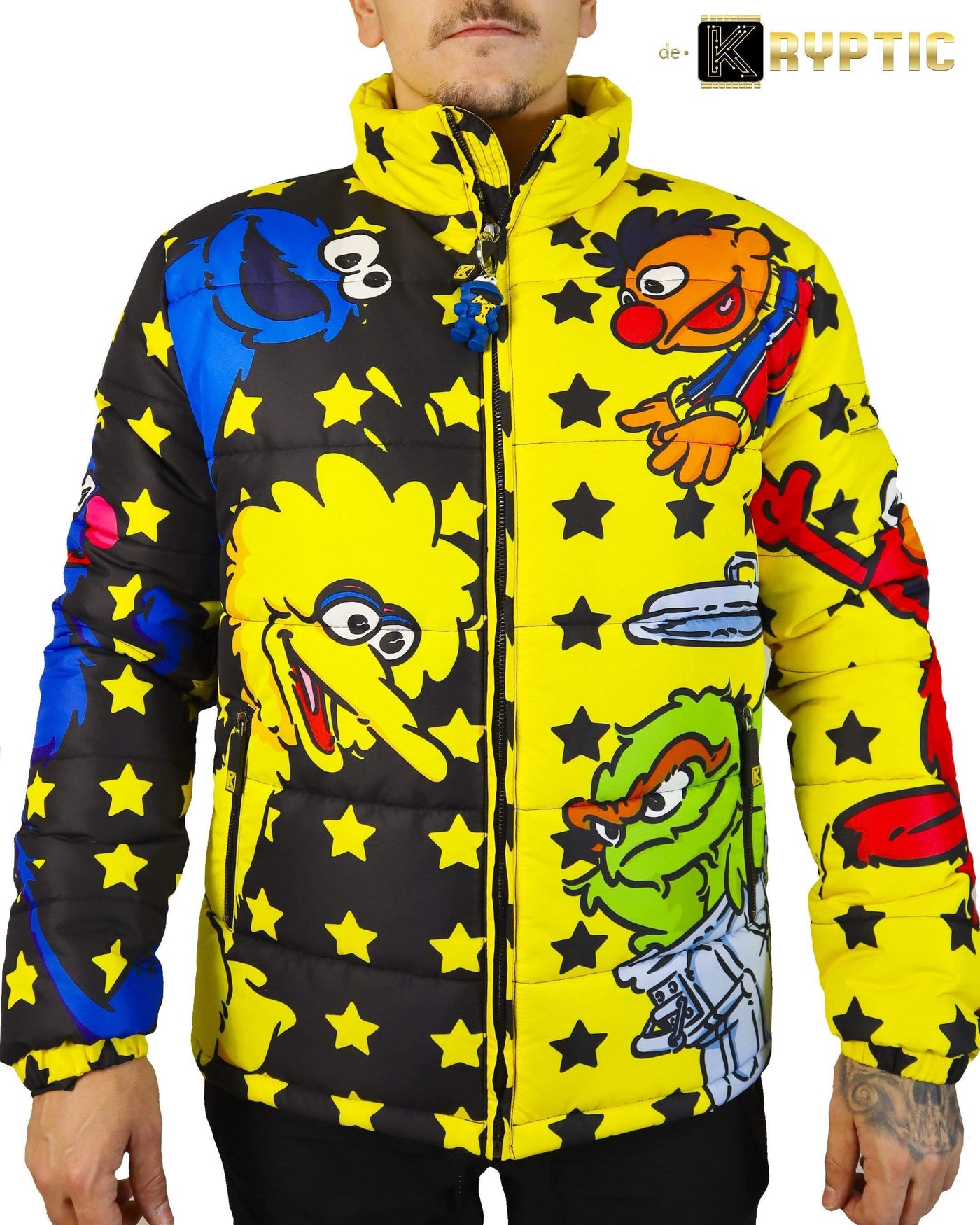 deKryptic x Sesame Street® - Big Bird Bubble Jacket - de•Kryptic