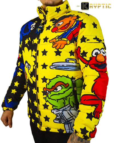 deKryptic x Sesame Street® - Big Bird Bubble Jacket - de•Kryptic