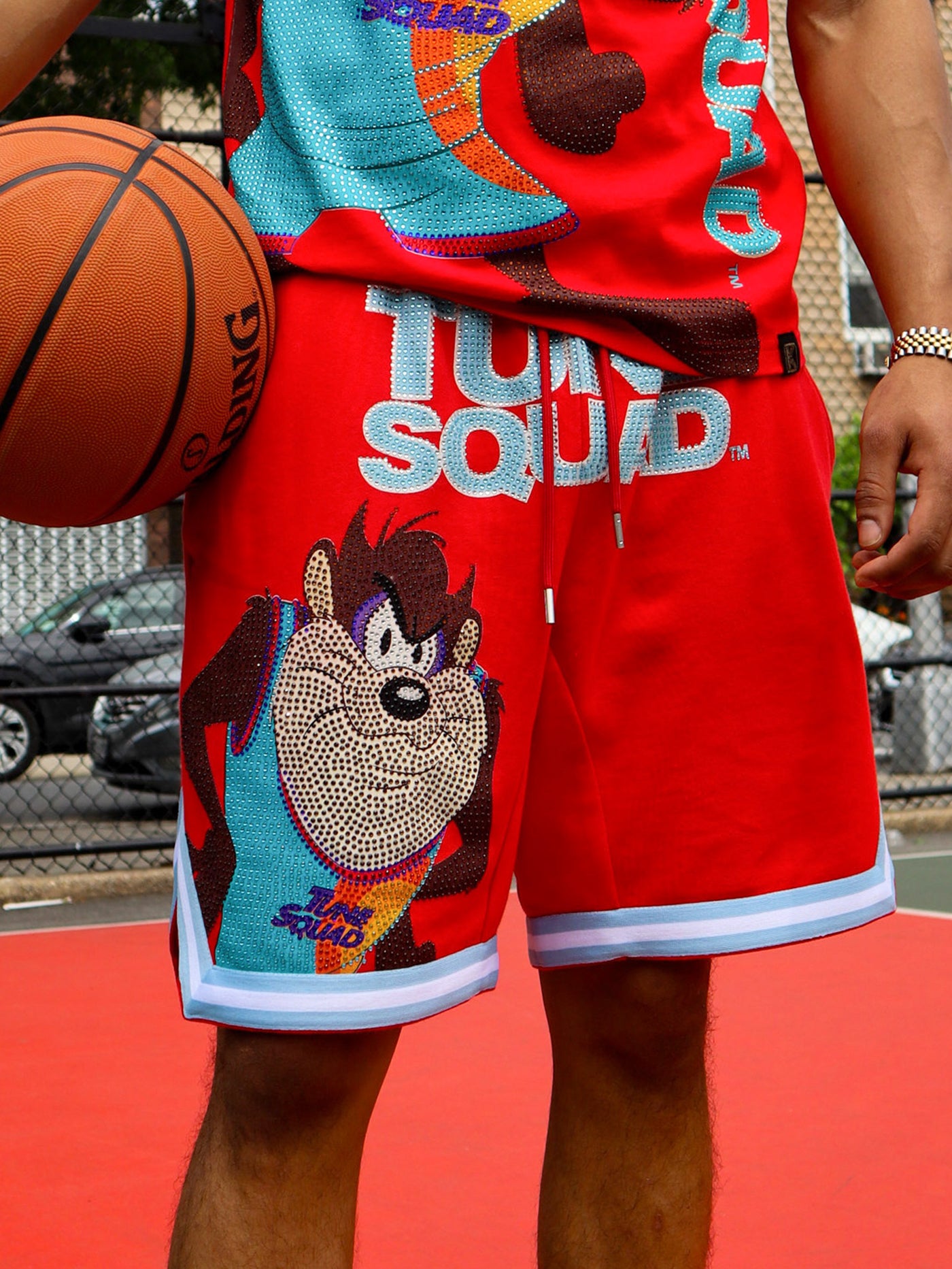 deKryptic x Space Jam: A New Legacy Tazmanian Devil Red Short