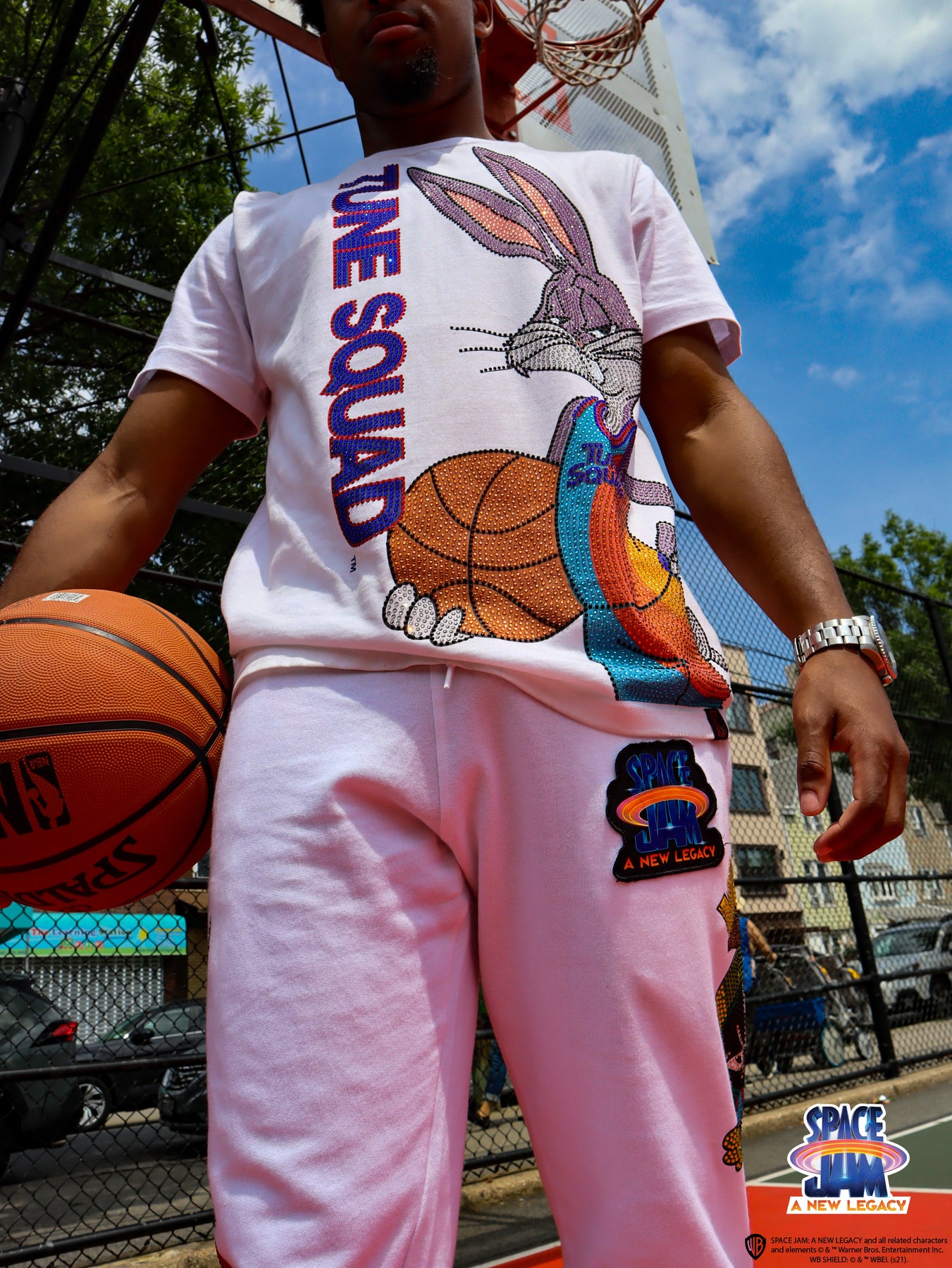 deKryptic x Space Jam: A New Legacy Bugs Bunny White T-Shirt – de