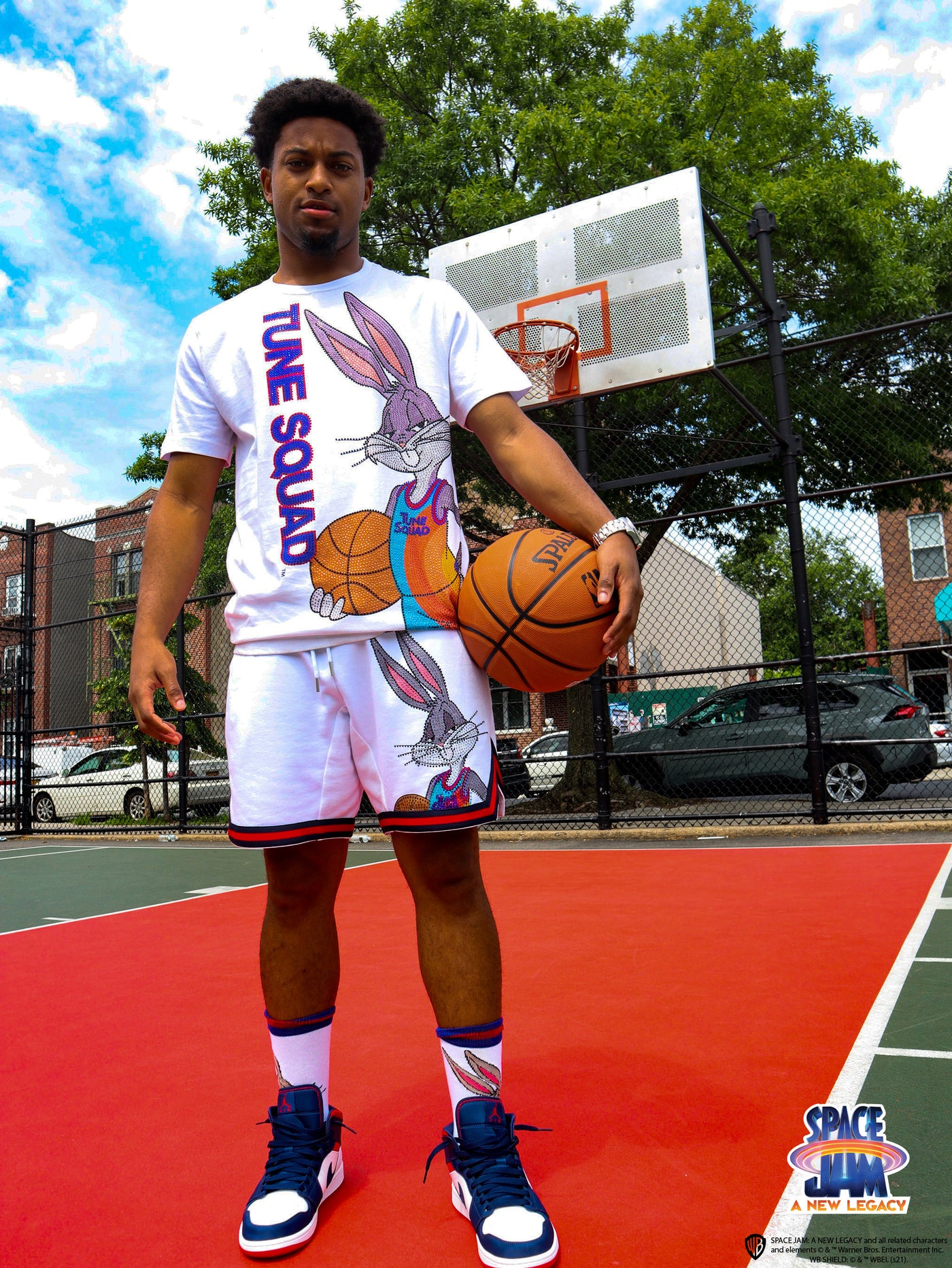 deKryptic x Space Jam: A New Legacy Bugs Bunny White Short