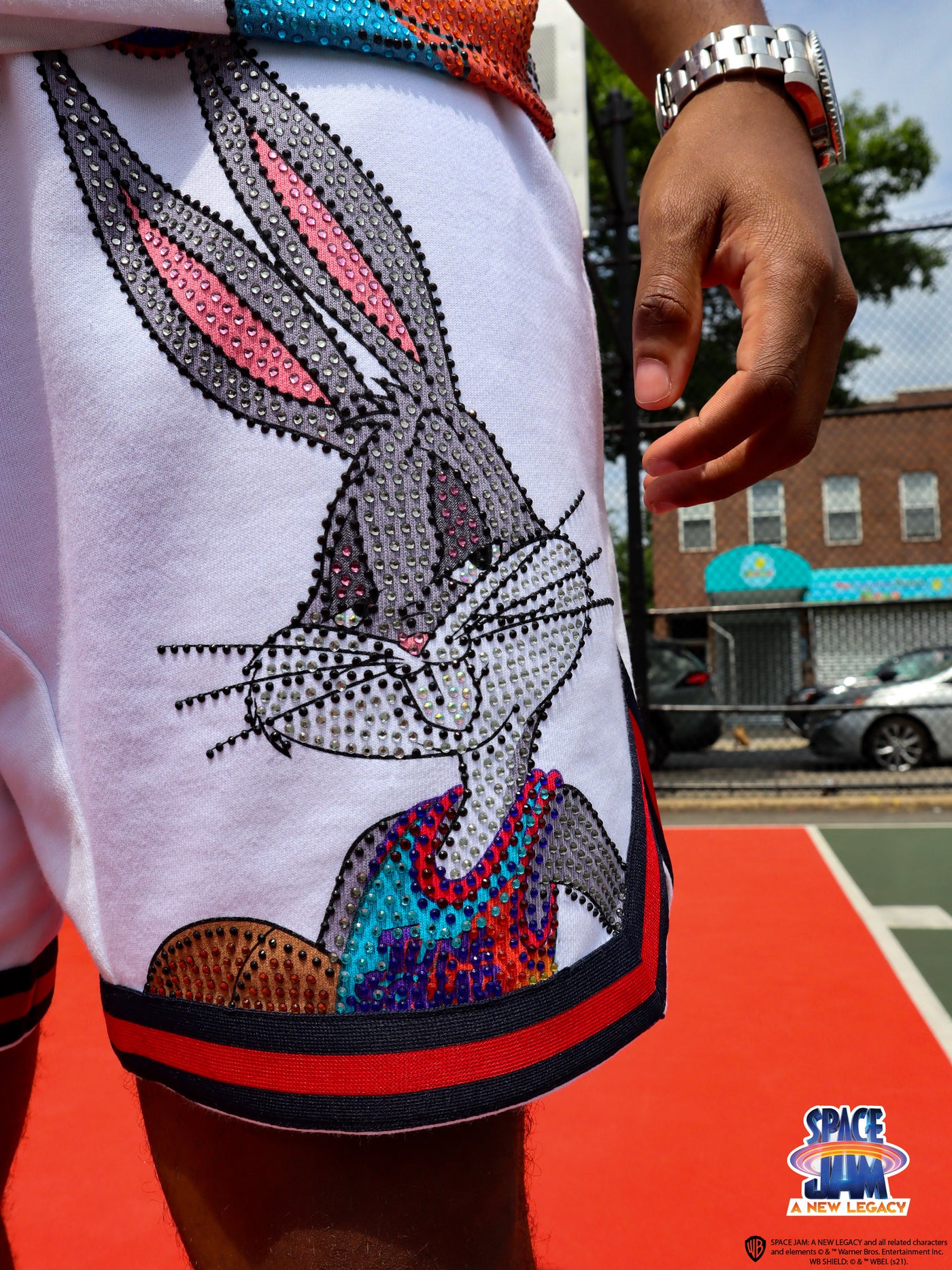 deKryptic x Space Jam: A New Legacy Bugs Bunny White Short