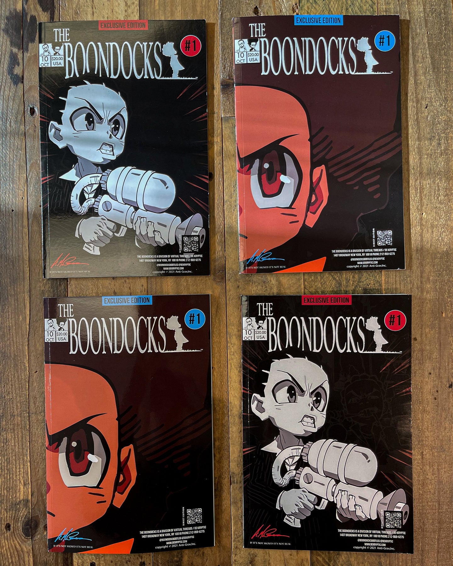 Boondocks Gold Boondocks Comic Characters