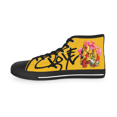 The "BODE CANVAS" Hi-Top Gold #1